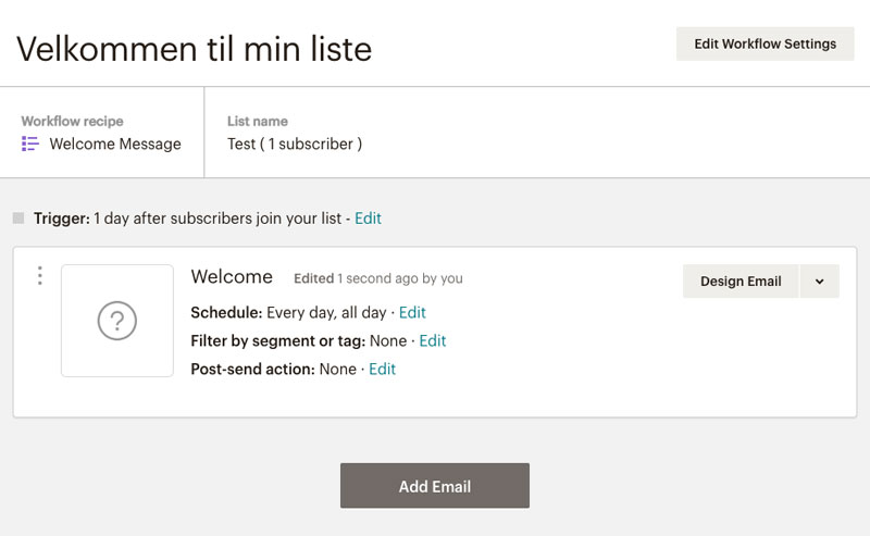 Email Automation - Trigger